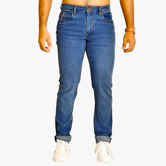 DD23 Blue - Men's Denim Pant Slim Fit