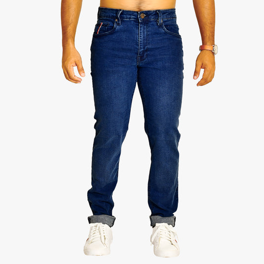 DD23 Dark Blue - Men's Denim Pant Slim Fit