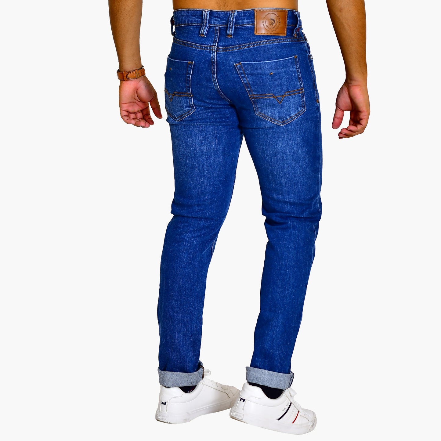 DSL22 Blue - Men's Denim Pant Slim Fit