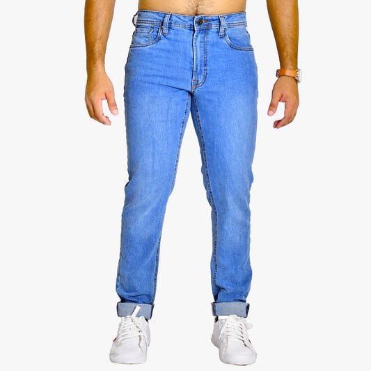 JJ22 Blue - Men's Denim Pant Slim Fit