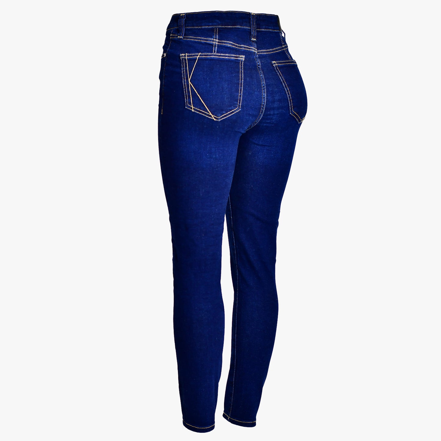 KK Dark Blue - Women's High Rise Denim Pant Skinny Fit