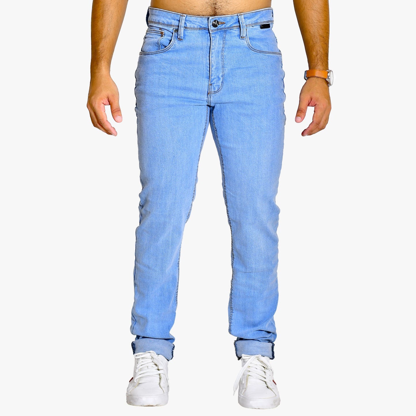 MSD22 Ice Blue - Men's Denim Pant Slim Fit