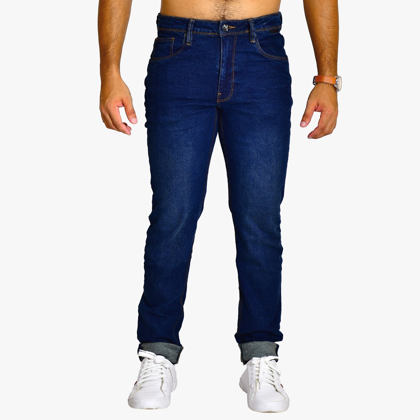 MSD22 Dark Blue - Men's Denim Pant Slim Fit