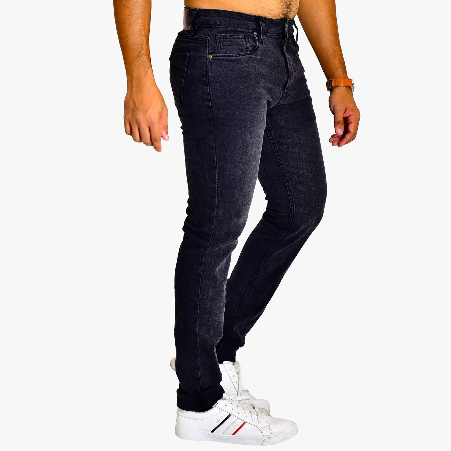 PLC23 Black - Men's Denim Pant Slim Fit