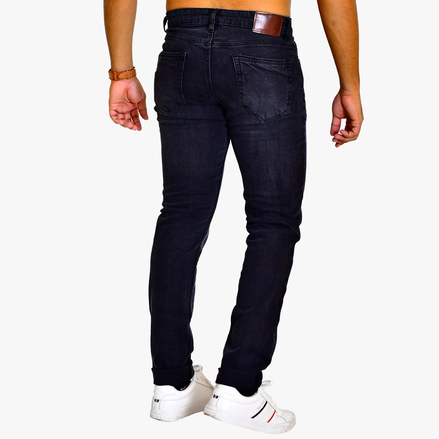 PLC23 Black - Men's Denim Pant Slim Fit