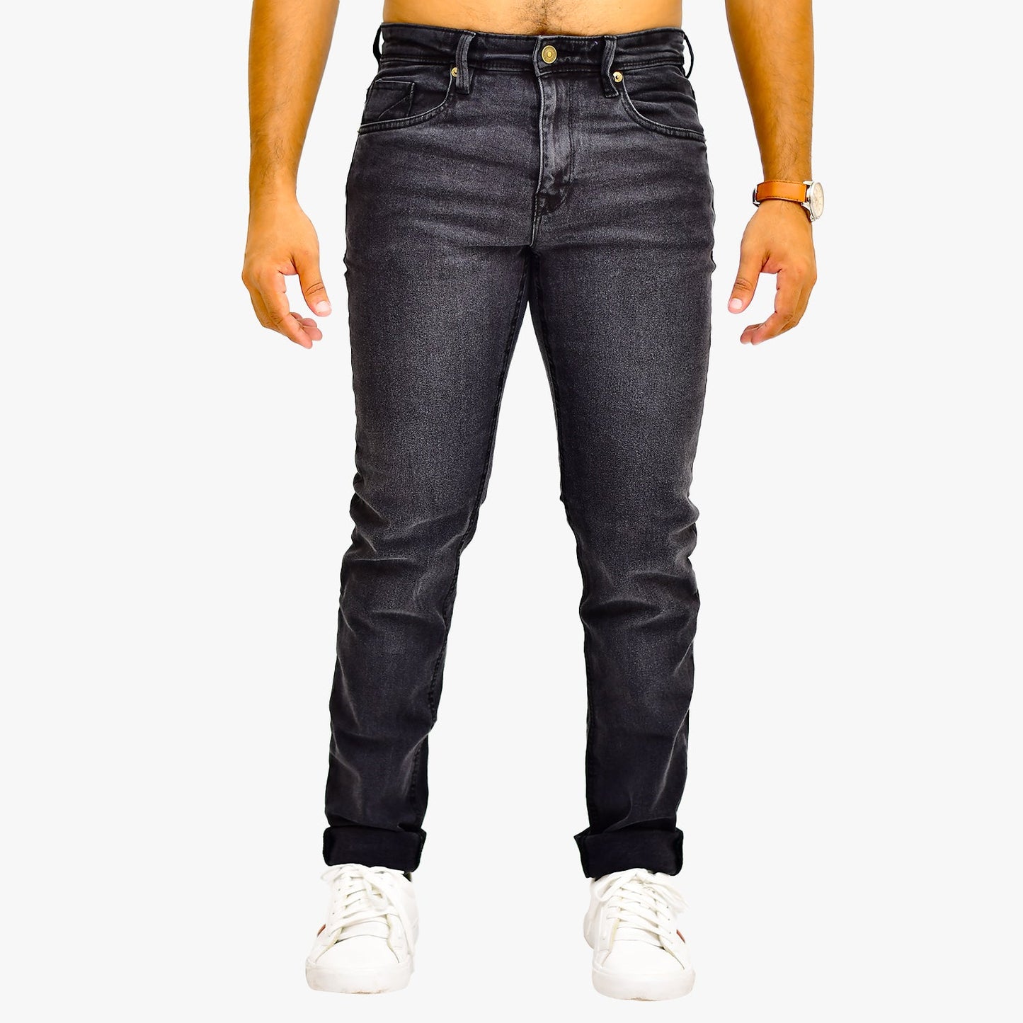 IL1604 Tinted Black - Men's Denim Pant Slim Fit