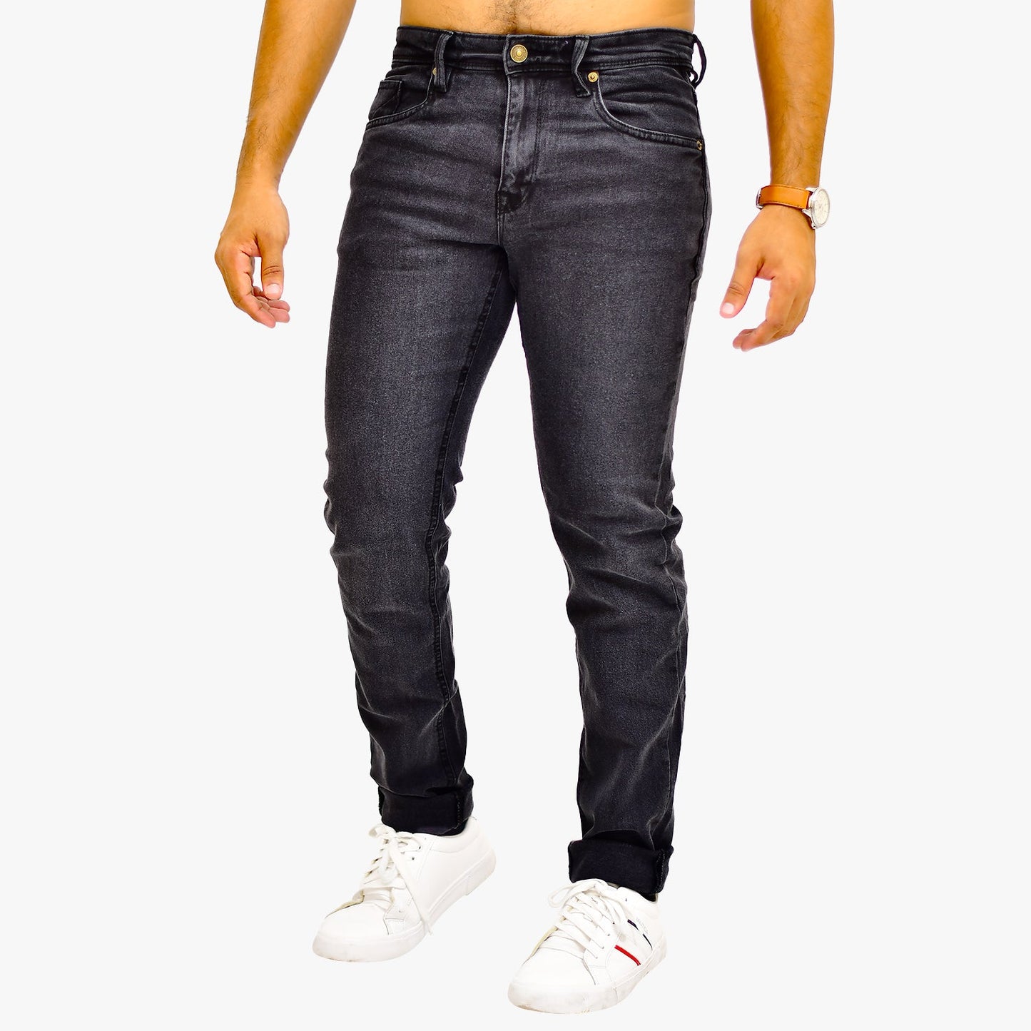 IL1604 Tinted Black - Men's Denim Pant Slim Fit