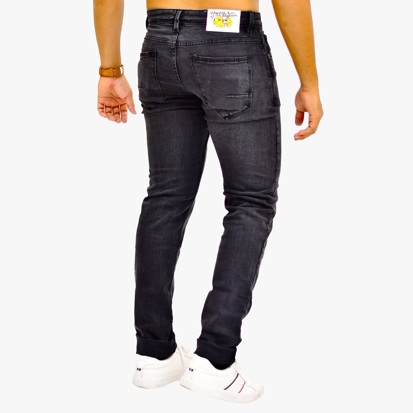 IL1604 Tinted Black - Men's Denim Pant Slim Fit