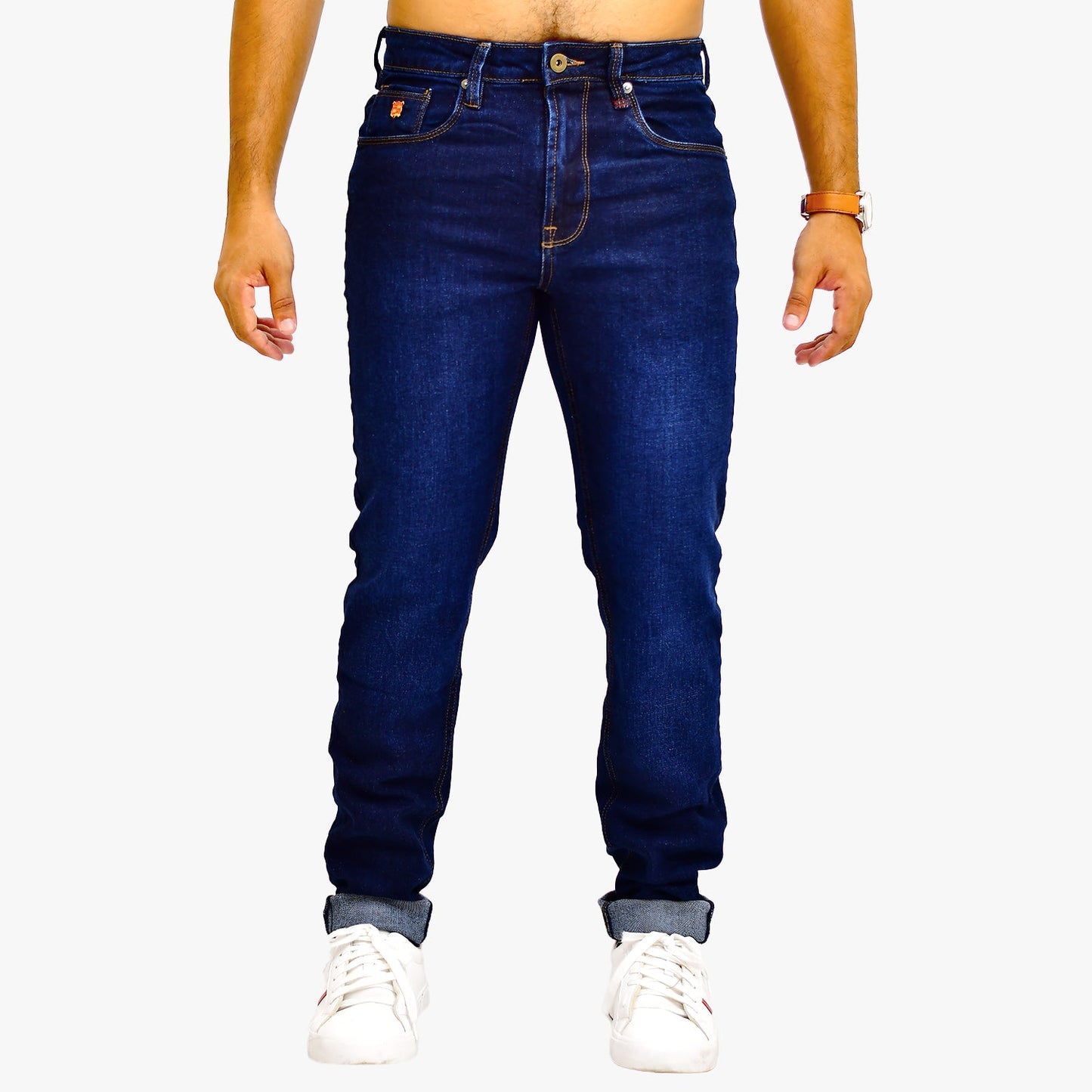 IL1608 Dark Blue - Men's Denim Pant Slim Fit