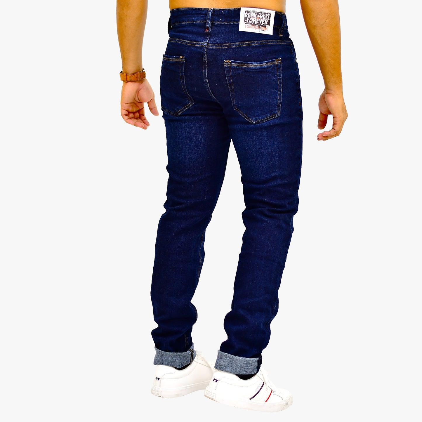 IL1608 Dark Blue - Men's Denim Pant Slim Fit