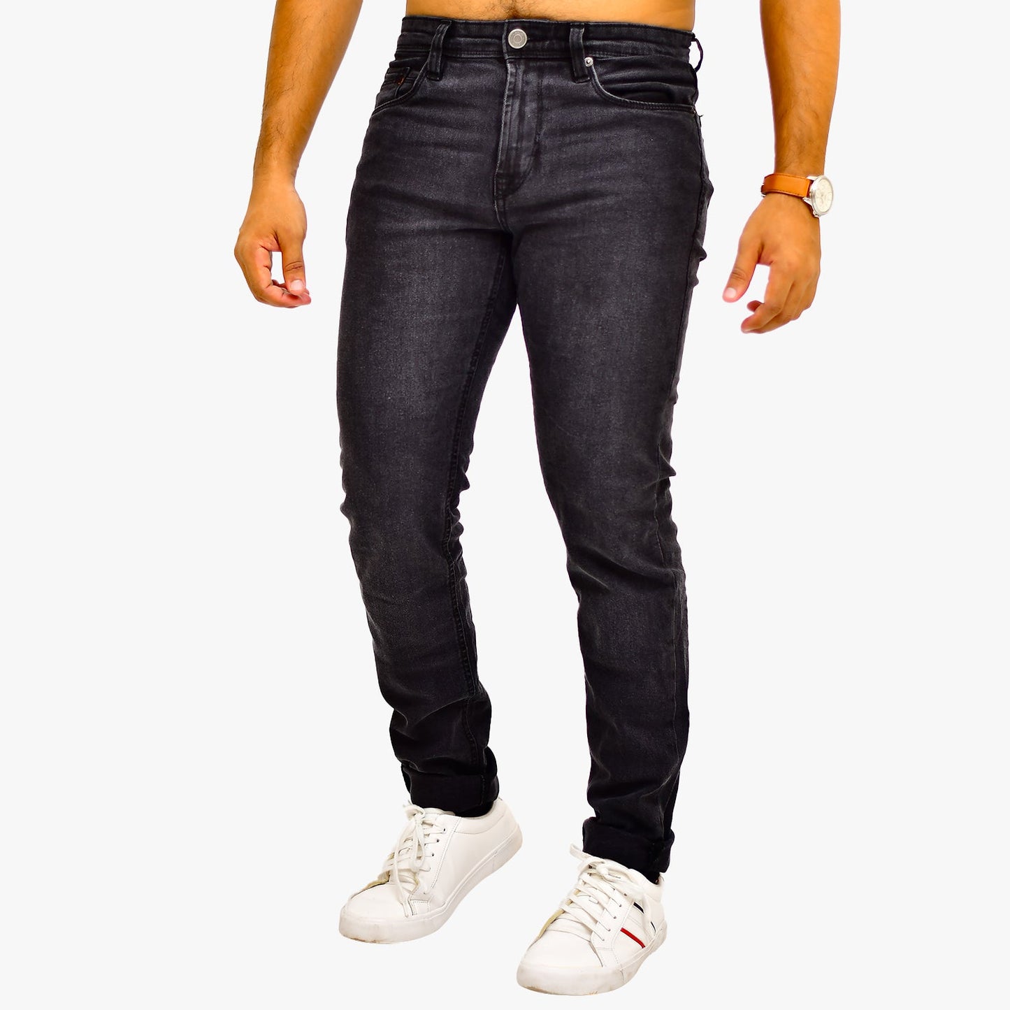 IL1618 Black - Men's Denim Pant Slim Fit