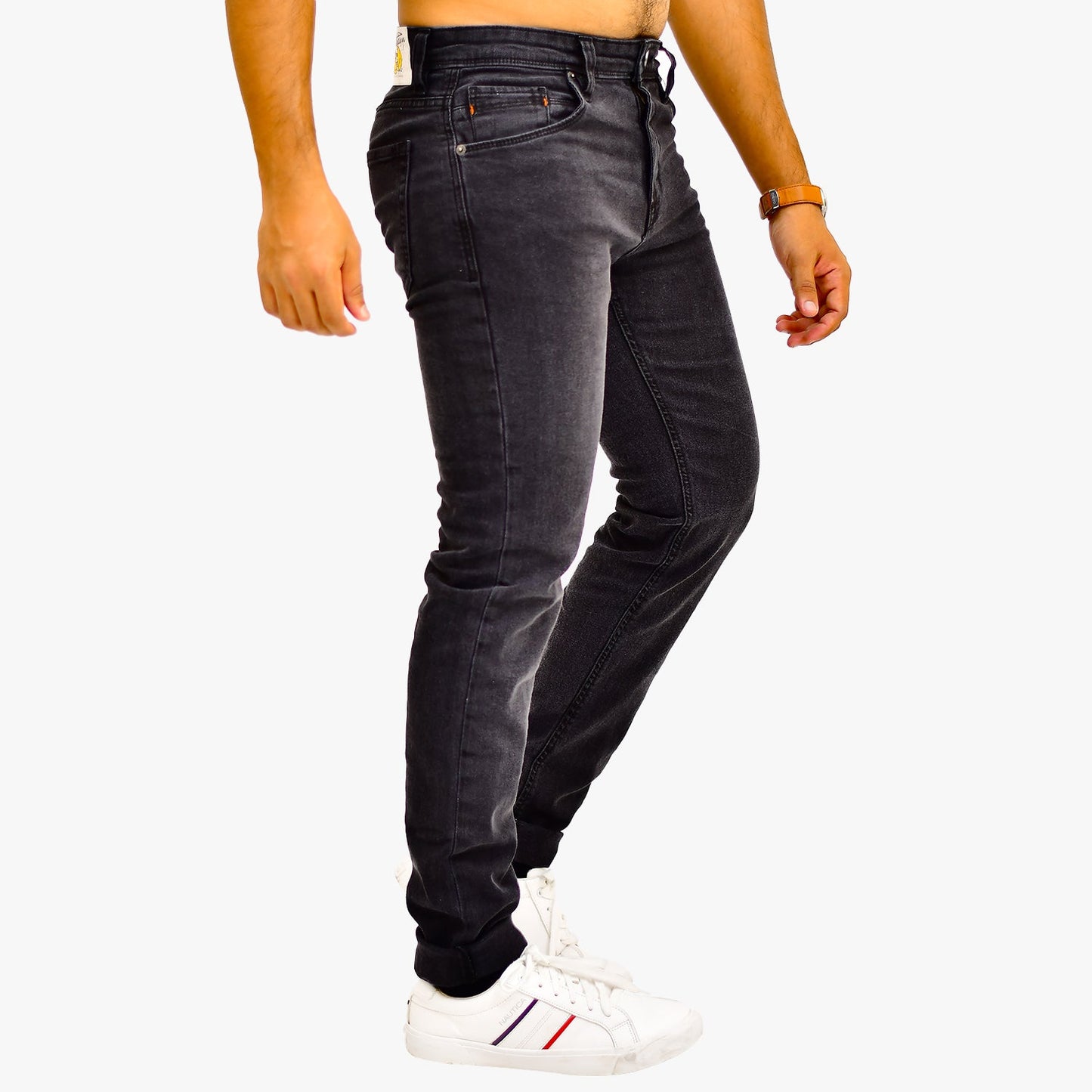 IL1618 Black - Men's Denim Pant Slim Fit