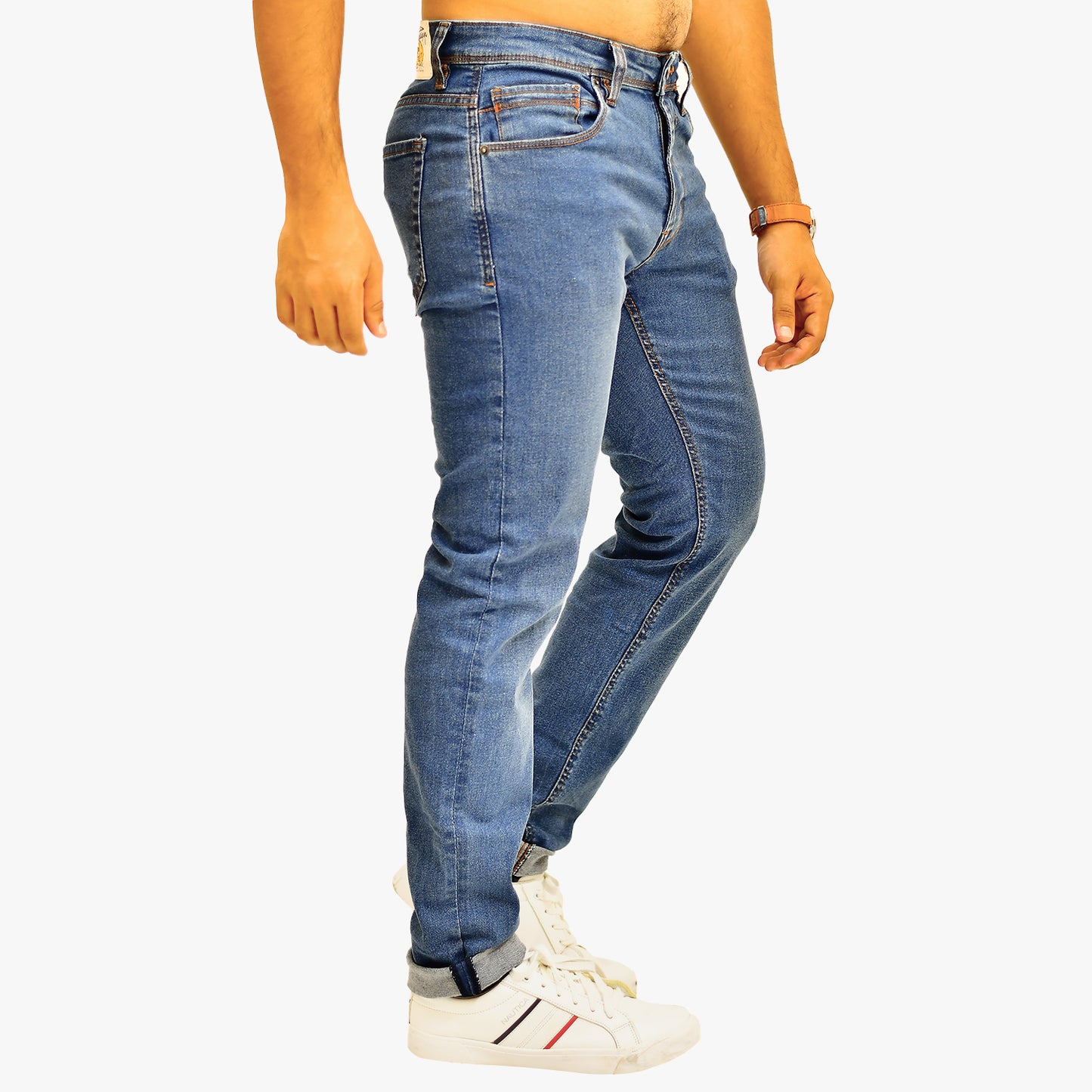 IL1618 Blue - Men's Denim Pant Slim Fit